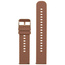 Pasek gumowy do zegarka U27 - brązowy/rosegold - 22mm