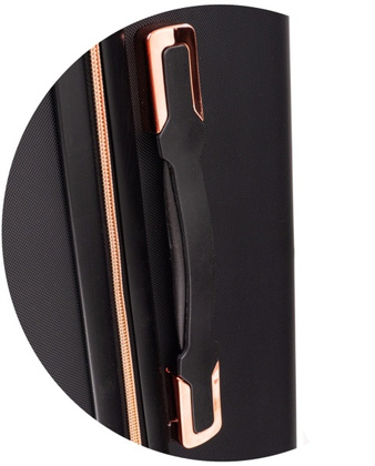 Mała walizka podróżna RGL 941 S Rose red