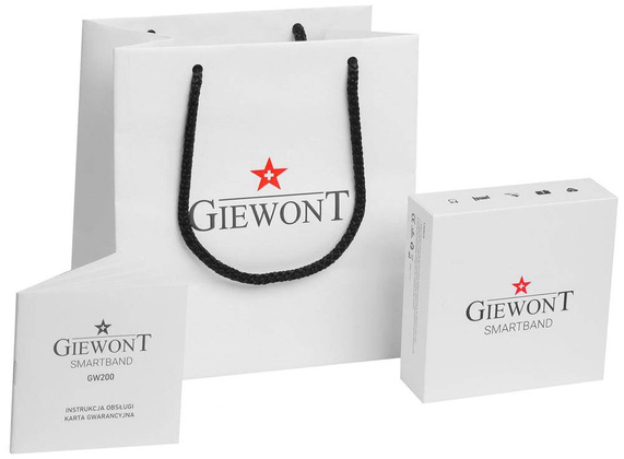 Smartband Giewont GW200-5 + Dodatkowy pasek zielony