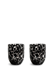 MESSY SZKLANKA 2-PACK, CZARNY