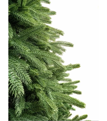 Choinka sztuczna PE08 220 cm FULL PE ZIELONA z metalowym stojakiem