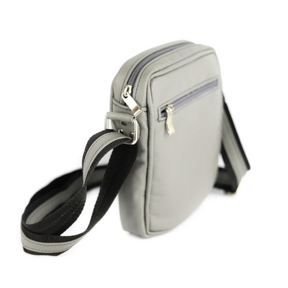 T-09 Listonoszka męska mała-light grey KEMER