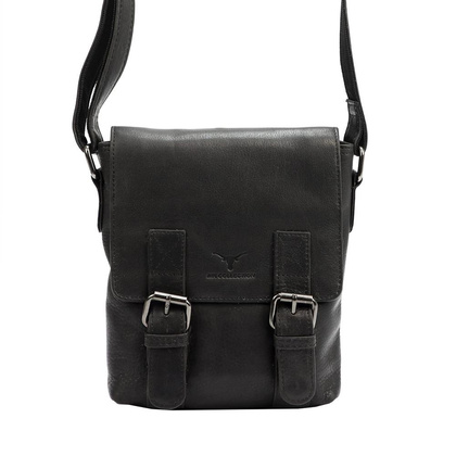 Saszetki męskie brązowy Money Kepper HN1550 KEMER