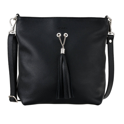 Skórzana torebka Canaletto z ozdobnym frędzlem – elegancja i funkcjonalność na co dzień TD730