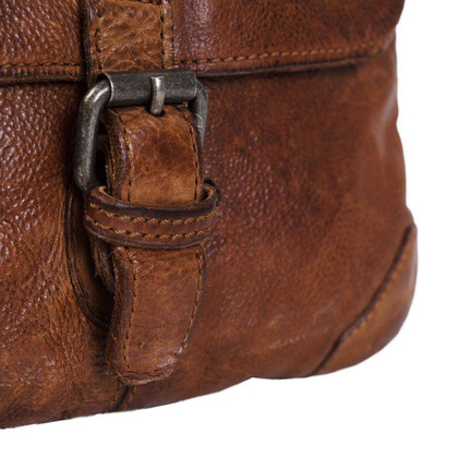 Listonoszka skórzana Cato Koniak - min. zamówienie 20 / 50 / 100 szt.