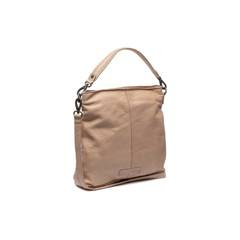 Torebka damska skórzana na ramię Beżowa - min. zamówienie 20 / 50 / 100 szt.