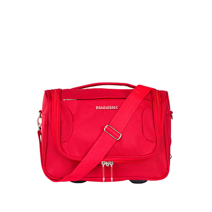 Kufer miękki PUCCINI PERUGIA QM50950 3 Czerwony