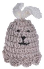 Zajączek na jajko beż w sweterku