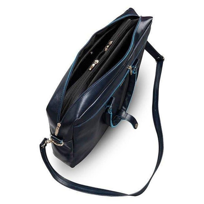 Torba na laptop skórzana damska KEMER SOLIER FL13 Granat - min. zamówienie 20 / 50 / 100 szt.