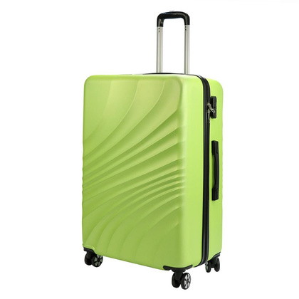 Zestaw z trzech walizek oraz kuferka W3002 S14/20/24/28 wiśniowy KEMER