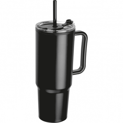 Kubek ze słomką XXL 1200 ml