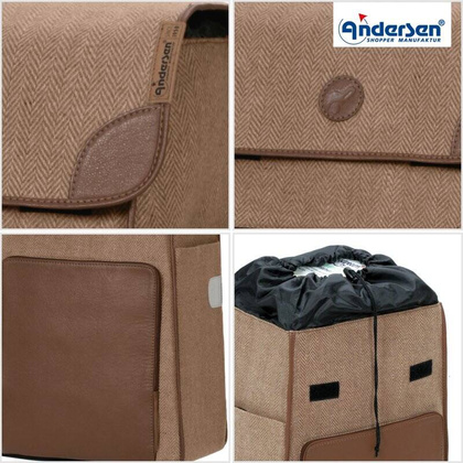 Torba na stelaż wózka zakupowego ANDERSEN Elik