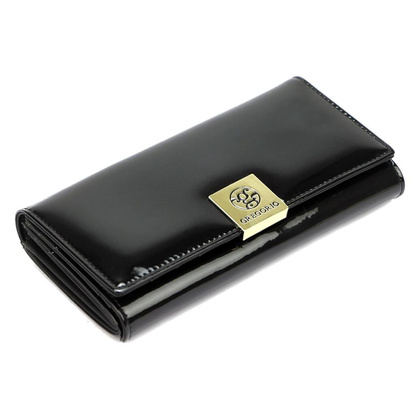 Portfel damski skórzany PELLUCCI LS-102 czarny