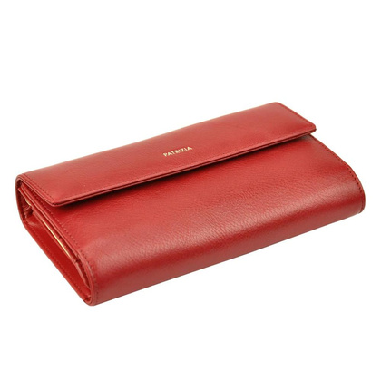 Portfel damski skórzany PELLUCCI IT-109 RFID czerwony