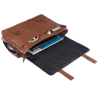 Torba męska na ramię KEMER SOLIER S31 Jasnobrązowa - min. zamówienie 20 / 50 / 100 szt.