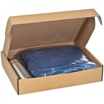 Zestaw polarowy koc 2w1 i termos LIVERPOOL