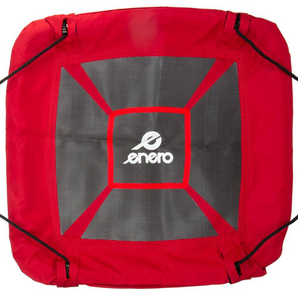 Huśtawka ogrodowa bocianie gniazdo 95x95cm czerwona