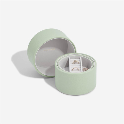 Pudełko na biżuterię Stackers Pod zieleń szałwiowa podwójne