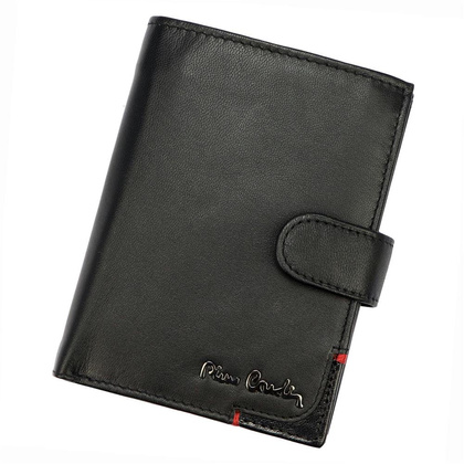 Portfel męski skórzany PIERRE CARDIN TILAK75 326A Czarny