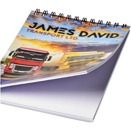 Notatnik Desk-Mate® w formacie A6 z przedziałką