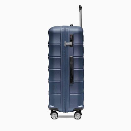 Duża walizka PUCCINI CAIRO ABS030A 7A Granatowa