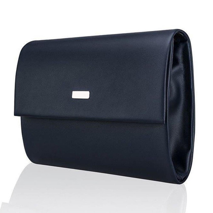 Torebka wizytowa damska KEMER SOLIER F14 Granatowa Matowa - min. zamówienie 20 / 50 / 100 szt.