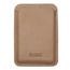 Magnetyczne etui na karty do smartfona Hugo Boss Magnet Mobile Classic Grained Camel