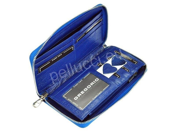 Portfel damski skórzany PELLUCCI GF119 Czarny