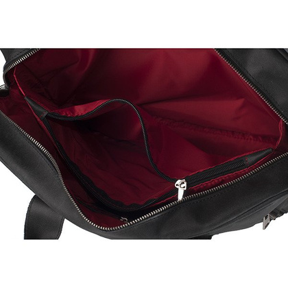 Teczka skórzana na laptop KEMER T2 Czarna min. zamówienie 20 / 50 / 100 szt.