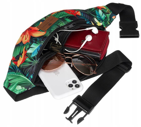 Pojemna nerka damska z poliestru