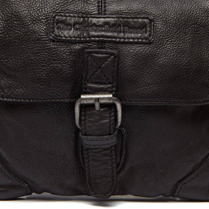 Listonoszka skórzana Cato Czarna - min. zamówienie 20 / 50 / 100 szt.