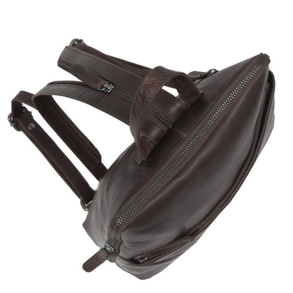 Plecak z miejscem na smartfon Brązowy - min. zamówienie 20 / 50 / 100 szt.