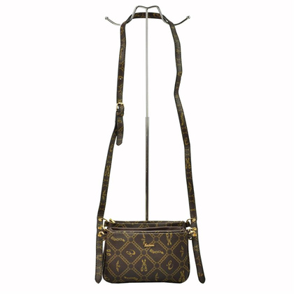 Torebka damska z eko-skóry Eslee ES8952 coffee