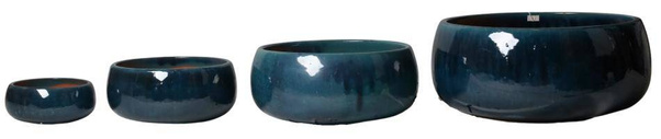 Kpl.4 donic ceramicznych zielonych