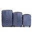 Zestaw 3 walizek WINGS 304 Granatowe