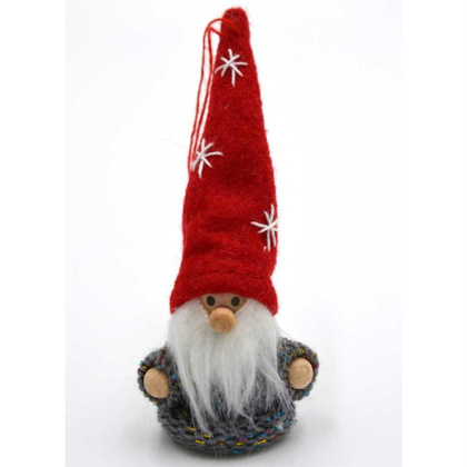 Zawieszka skrzat czerwony