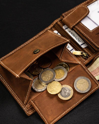 Portfel skórzany męski N992-CHM