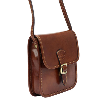 Torebka damska skórzana 133 Camel