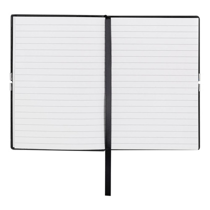 Notes A6 Elegance Storyline Black Lined