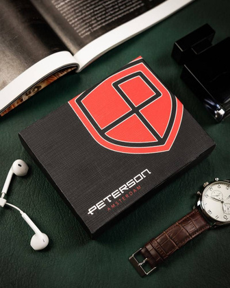 Skórzany portfel męski z zabezpieczeniem rfid protect