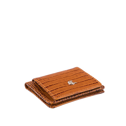 Portfel damski Canaletto koniak croco RFID PD1008s262