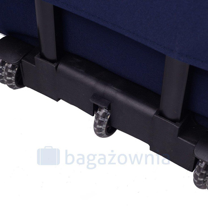 Duża walizka PELLUCCI RGL 773 L Granatowo Czerwona