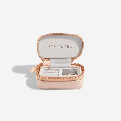 Pudełko podróżne na biżuterię Travel Mini Stackers blush pink