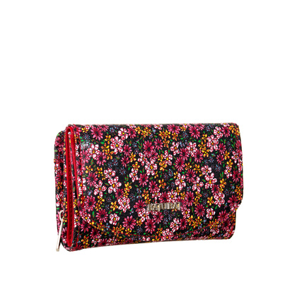 Portfel damski czerwony skórzany RFID BajuBaj PD1202cs82 RFID