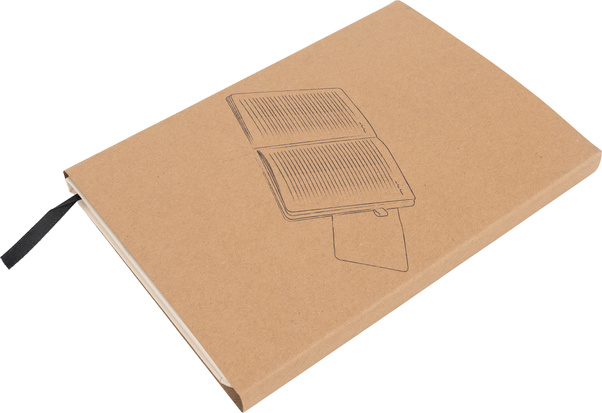 Notatnik A5 w linie z kartonu po mleku