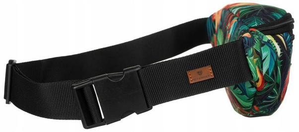 Pojemna nerka damska z poliestru