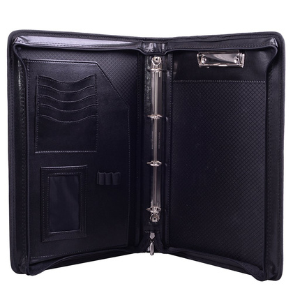 Aktówka KEMER 002 Czarna - min. zamówienie 20 / 50 / 100 szt.