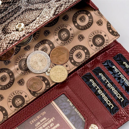 Duży portfel damski na zatrzask