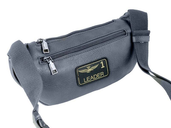 Torba na pas, biodrówka AERONAUTICA MILITARE Pilot Granatowa