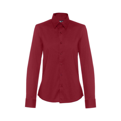 THC PARIS WOMEN. Popelinowa koszula z długim rękawem dla kobiet